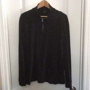 Hugo Boss quarter zip navy